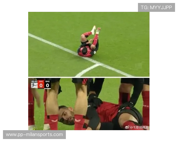 对手低扫过猛导致脚踝受伤